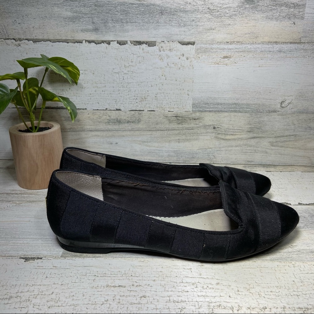 Sperry Top Sider Black Flats